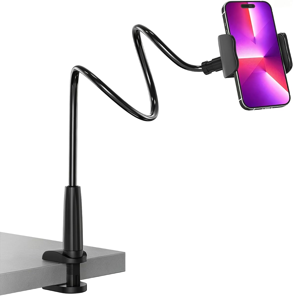 Gooseneck phone stand